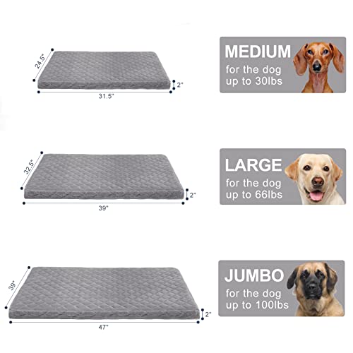 Hero Dog Extra Large Dog Bed for Dogs 47 Inches Jumbo Washable Pet Beds