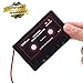 Cassette to Aux Adapter 3.5mm Car Cassette Audio Tape Auxiliary Cord - IC900 3Ft Cable Compatible with CD/ MP3/ Smartphones （Black）