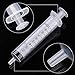 10 Pack of 10ml 10cc Plastic Oral Medication Syringes with Transparent Tip Cap W/o Needle for Scientific Labs, Measuring, Watering,refilling