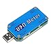 DROK USB Power Meter, DC 4-24V 5A LCD USB A&C Voltage Current Display USB Tester Multimeter, Test Speed of Charger Cables, Capacity of Power Bank, QC 2.0 3.0