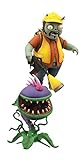 Diamond Select Toys Plants vs. Zombies: Garden Warfare: Engineer Zombie with Turret and Chomper with Spike Weed Select Action Figure (2-Pack)