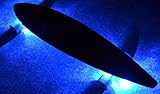 GlowCity UnderGlow Light Up LED Lights For Longboards,Skateboards and Scooters (Blue)