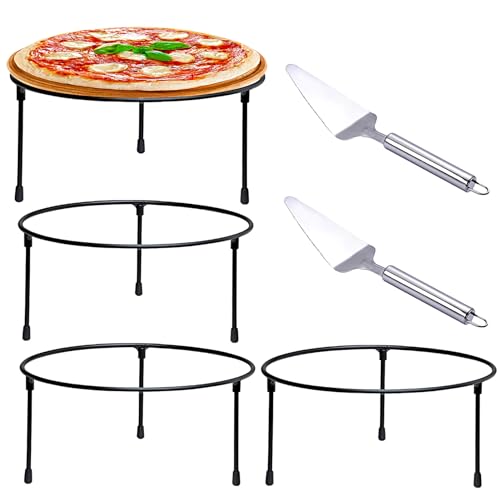 Uppcasir Pizza Stand, Pizza Rack for Table, 8 Inch Width,Pizza Tray