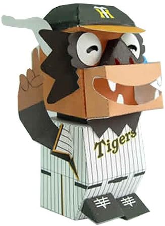 Amazon ペーパークラフト 阪神タイガース ペーパーアート 通販