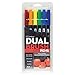 Tombow Dual Brush Pen Art Markers, Primary, 6-Pack
