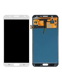 Samsung J700   Pantalla LCD de repuesto para Samsung Galaxy J7 2015 J700 J700T J700F J700H J700M SM J700 LCD con digitalizador de pantalla táctil (color blanco)