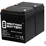 Mighty Max Battery ML5-12 - 12V 5AH Battery for Razor E100 E125 E150 E175 Electric Scooter - Not Compatible with Power Core E100-2 Pack Brand Product