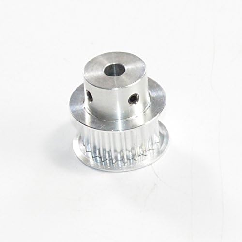 RobotDigg HTD3M Timing Pulley 20 Teeth 5mm Bore for 9mm Wide HTD3M Timing Belt Aluminum Alloy HTD3M Synchronous Pulley Pack of 2