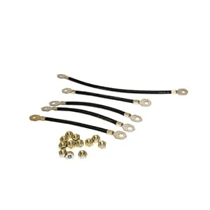 Amazon.com : EZGO 608457 Battery Wiring Kit For 36 Volt ... 1994 36 volt ezgo battery wiring diagram 