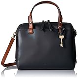 Fossil Rachel Satchel Handbag, Black