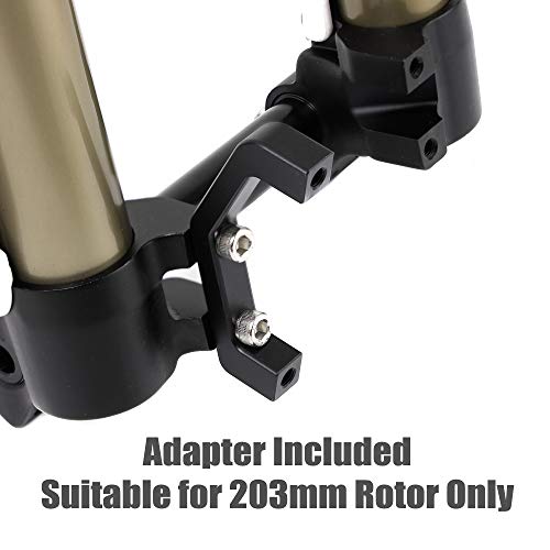 DNM MTB DH Downhill Mountain Bike Fork - Air Front Suspension - 1-1/8" Fork Steerer - Post Mount - 110 x 20mm Wheel Axle for 26" and 27.5"(650B)