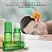 Essential Oil Roller Bottles [Plastic Roller Ball] FREE Plastic Pippette and Funnel - Refillable Glass Color Roll On for Fragrance Essential Oil - 30ml 1 oz (8 PACK, GREEN)
