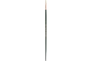 Silver Brush Limited 1003 Grand Prix Filbert Brush for Oil Paintings, Size 1, Long Handle