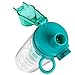 Great Gear Fruit Infuser Water Bottle 25 oz Leak Proof Flip-top Sport Water Bottle BPA-Free Tritan 25 Oz (Turquoise)