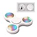 Tri-Spinner Fidget Toy Tri-Spinner Fidget Toy Fidget Spinner High Speed Lasting Rotation For Relieves Stress And Anxiety Puzzle Toy Playing In Hands (white)
