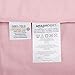 AmazonBasics Easy-Wash Microfiber Kid's Comforter and Pillow Sham Set - Full or Queen, Light Pink