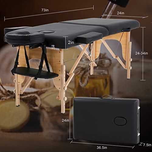 6 Massage+Portable+Adjustable+Height+Storage