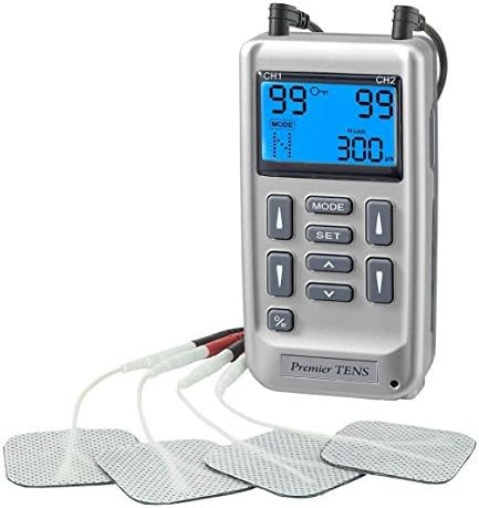 Premier Plus Digital TENS-Clinically Approved Tens Machine -12 Programmes For Maximum Pain Relief by The Tens Company