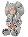Rubies Child's Charades Little Elephant Costume, Grey, Toddler
