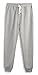HARBETH Men's Casual Fleece Jogger Sweatpants Cotton Active Running Hiking Elastic Pocket Pants