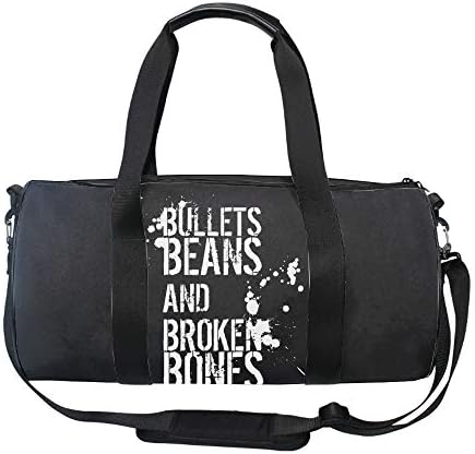 Gym Bag Horror Zombie Apocalyptic Sports Travel Duffel Lightweight Canvas Bag