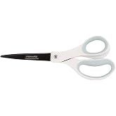 Fiskars Non-Stick Titanium Softgrip Fashion Scissors, 8"