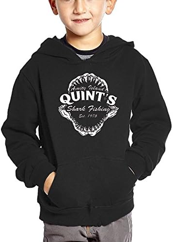 Poorynrr Ppzx 2-6 Child Pure Cotton Pullover Quint S Shark Fishing Comfortable Athletic Hoodie