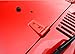 Red Front Hood Hinge Cover for 2007-2018 Jeep JK Wrangler & Unlimited - Pack of 2