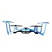 Virhuck T915 RC Drone 2.4 GHz 4 CH 6 AXIS GYRO System LED Lights Headless Inverted Flight One Key Return Mode Quadcopter (Camouflage Blue)