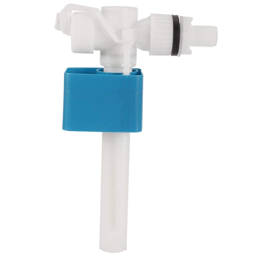Photo 1 of TOPINCN Side Entry Inlet Valve Inlet Valve Good Sealing for Side Entry Toilet Cisterns UK 1/2 Inch for Cistern Brass Shank (4 Points Plastic Pipe Water Inlet Valve)
