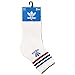 adidas Men's Originals Cushioned High Quarter Socks (3 Pack)