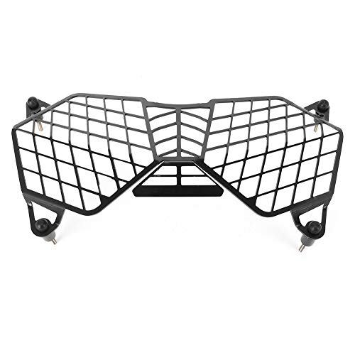 GZYF Motorbike Front Headlight Headlamp Grill Cover Protector Shield Fits Triumph Tiger 800 XC/XCX/XR/XRX 2010-2017, Black