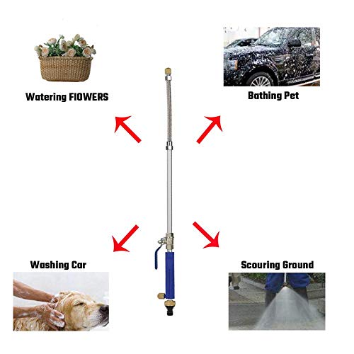 Diagtree Upgrade Extendable Hydro Jet Washer High Pressure Power Washer