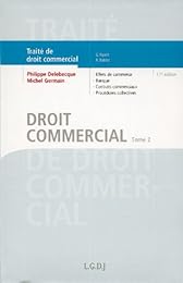 Traité de droit commercial