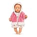 Corolle - Enchanted Winter Reversible Coat - Baby Doll Clothing Accessory for 12