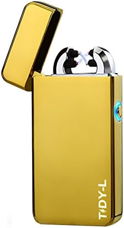 TIDY-L / Electric LED Double ARC Lighter (Gold)
