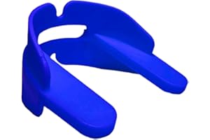 Ortho Technology All Sport Mouthguard; Specially Designed for Athletes with Braces. Double Protection Both Upper and Lower Teeth (Blue), 1.0 Count