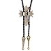 Cross Cowboy Western Bolo Tie Necktie (Gold)