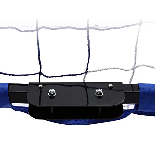 Bluefringe Soccer Goal 12ft x 6ft Portable Bow Style Net,Durable, Lightweight Frame,Quick Setup Easy Folding Storage, 1 Goal+1 Carrying Bag