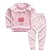 YANWANG 100% Cotton Baby Boys Girls Pajamas Set Long Sleeve Sleepwear