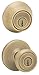 Kwikset 96950-164 695T5CP6ALRCSK6 Tylo Entry Knob, Antique Brass