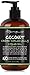 RENPURE Creme Curling Jelly Styling Hair Gel, Coconut, Basic, 16 Fl Oz