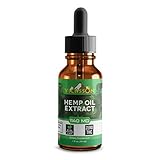 Vicksson Organic Hemp Oil Drops 1000 mg (+140 mg) - Hemp Seed Extract for Pain, Anxiety & Stress Relief with MCT Fatty Acids - Sleep, Mood, Anti-inflammatory, Joint, Skin, Hair Support Supplement Oil