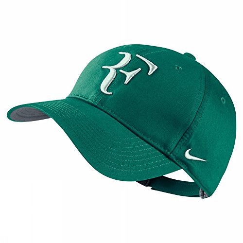 Mens Nike Premier RF Hybrid Adjustable Tennis Hat Mystic Green/White 371202-346