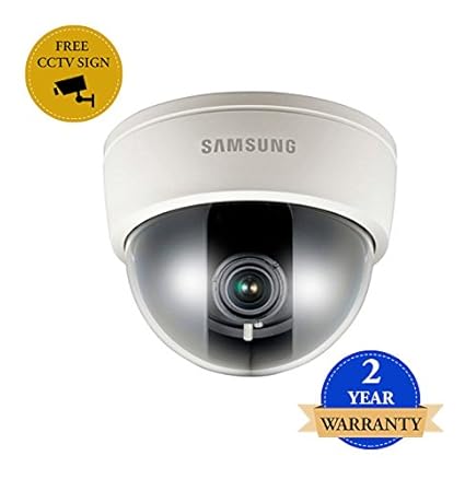 SS78 - Samsung SCD-2080E 600TVL Farbe / Einfarbig Vario-CCTV-DOME-KAMERA 12VDC / 24VAC