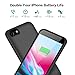 HETP Battery Case for iPhone 8/7 Upgraded 6000mAh Portable Rechargeable Charging Case for iPhone 7 Extended Battery Pack for iPhone 8 Protective Charger Case Backup Cover [4.7 inch ]- Black
