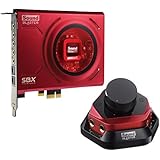 Creative Sound Blaster Zx PCIe Gaming Sound Card with High Performance Headphone Amp and Desktop Audio Control Module (Certified Refurbished)