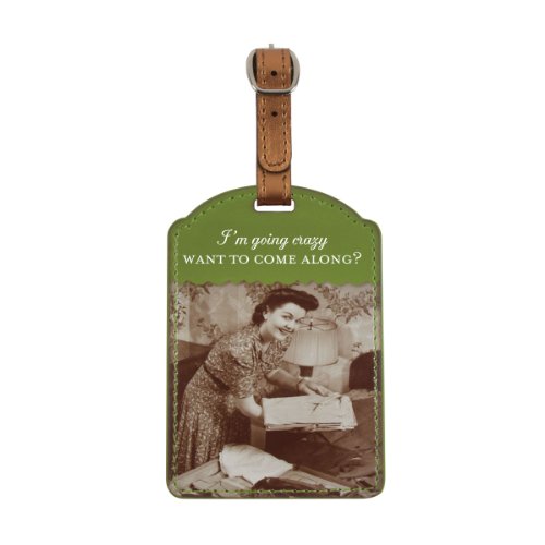 UPC 737491339042, Shannon Martin Girl Designer Luggage Tag, I&#39;m Going Crazy