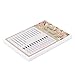 Floral Bridal Shower Games, He Said She Said Guessing Game for Wedding (50 Pack)