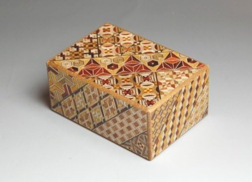 yosegi-zaiku Puzzle Boîte 4 soleil 10 marches: Amazon.es: Hogar